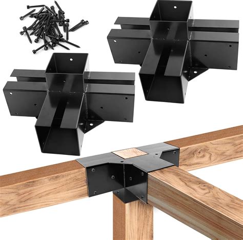 30 deg metal corner brackets for pergola|4x4 post pergola brackets.